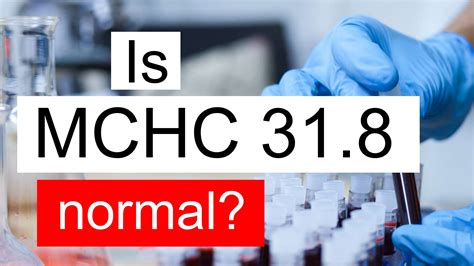mchc 31.8 low.